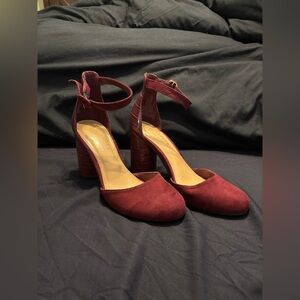Lauren Conrad Maroon Heels